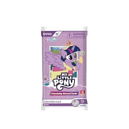 Kayou My Little Pony Friendship Eternal Cards, Fun Moment Edition, English Series 1, Display Box with 12 Packs, 127 Cards, 7 Rarity Levels - Thumbnail 2