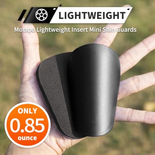 Motspo 2 Pairs Soccer Extra Mini Shin Guards for Toddler Kids Youth and Adults - Ultra Miniature Shin Guards Soccer - Extra Small Shin Pads So Light and Comfortable for Boys, Girls, Men, and Women - Thumbnail 3
