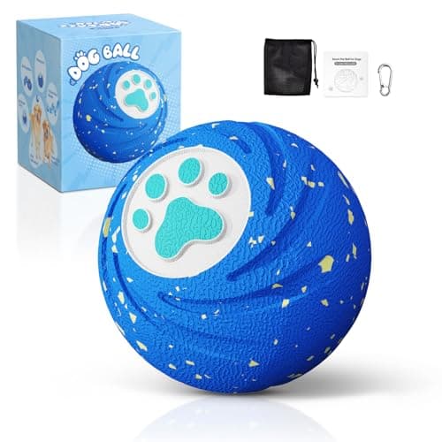 Lovkid Smart Interactive Dog Toys – Vibrating & Rolling Chew-Resistant E-TPU Dog Ball for Aggressive Chewers, USB-C Rechargeable and Waterproof, Keep Dogs Busy and Entertained - Image 1