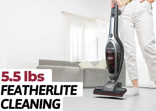 Roomie Tec SlimVac Cordless Vacuum Cleaner for Home – 2200mAh Battery, High Suction Power, Lightweight 2-in-1 Handheld with Bagless Filter, 6 LED Headlights and Auto Recharge Station - Vincent - Thumbnail 2