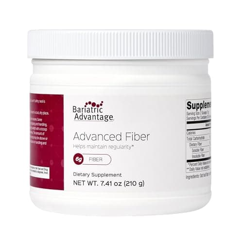 Bariatric Advantage Advanced Fiber - Powdered Formula Supports a Healthy Intestinal Environment and Aids Absorption of Calcium and Magnesium* - Unflavored - 30 Servings - Image 1