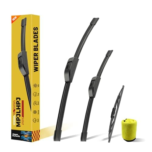 Windshield Wiper Blades Replacement for 2012-2016 Honda CR-V, Front Rear Wiper Set 26"+16"+13" (Pack of 3)