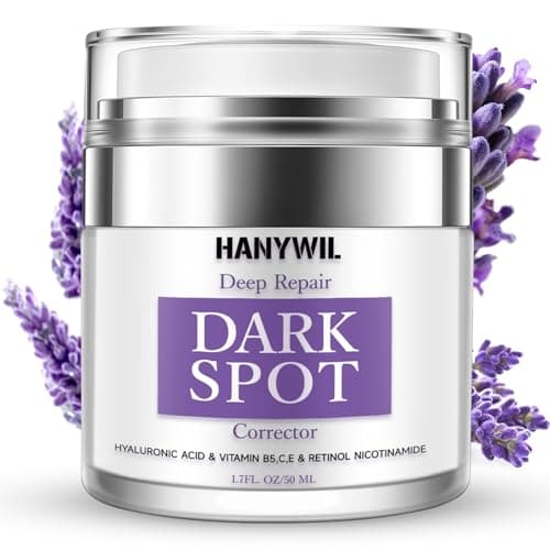 HANYWIL Dark Spot Remover for Face & Body, Remedy for Dark Spots with Natural Ingredients, Dark Spot Corrector Cream and Serum for Skin Care, Treats Freckles, Melasma, Sun Spots, Women & Men,1.7 Fl Oz - Image 1
