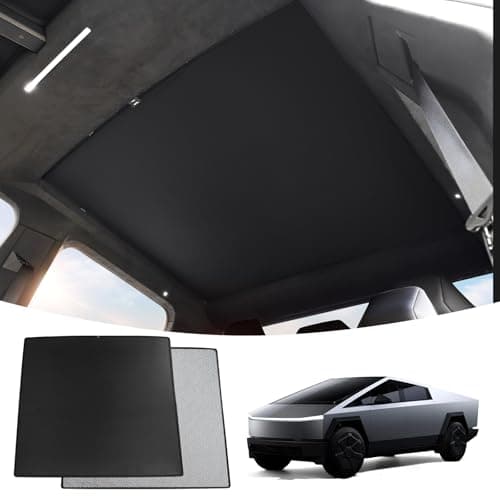 Cybertruck Sunshade Roof Never Sag Heat-Insulating, UV-Protective, Nano Ice-Crystal Interior Accessories for Tesla Cybertruck 2024-2026 - Image 1
