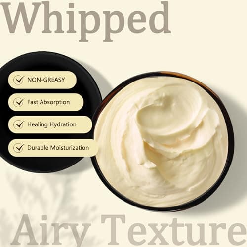 Lilei Beauty Beef Tallow for Skin - 100% Organic Grass-Fed Beef Tallow Balm with Raw Honey, Natural Whipped Face Moisturizer & Body Butter for Dry & Sensitive Skin, Non-Greasy (Unscented, 50g/1.76oz) - Thumbnail 6