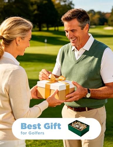 Chfeila Men Golf Gifts for Fathers Day Alloy Magnetic Golf Cart Phone Holder for iPhone [Ultra Magnet] Dad Gifts for Fathers Day,Birthday Gift for Men Husband Him Boyfriend Grandpa from Daughter Wife - Thumbnail 6