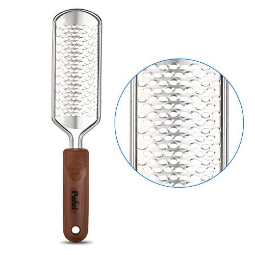 Professional Pedicure Foot File, Colossal Stainless Steel Detachable Foot Scrubber, Hard Skin Removers Pedicure Rasp for Wet and Dry Feet - Image 1