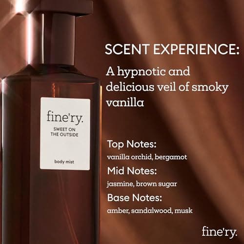 Fine’ry Mist & Match Body Mist Trio Gift Set | Not Another Cherry, Pistachio Please, Sweet On the Outside | Sweet & Fruity Hair & Body Spray Fragrances for Women | Vegan & Cruelty-Free (5 oz each) - Thumbnail 4