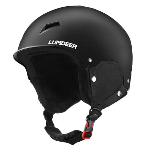 LUMDEER Ski Helmet with 2 in 1 Visor Goggles, UV Protection Snowboard Helmet, Certified Ajustable Snow Sport Helmets for Men Women Skiing, Skating, Snowboarding - Image 1
