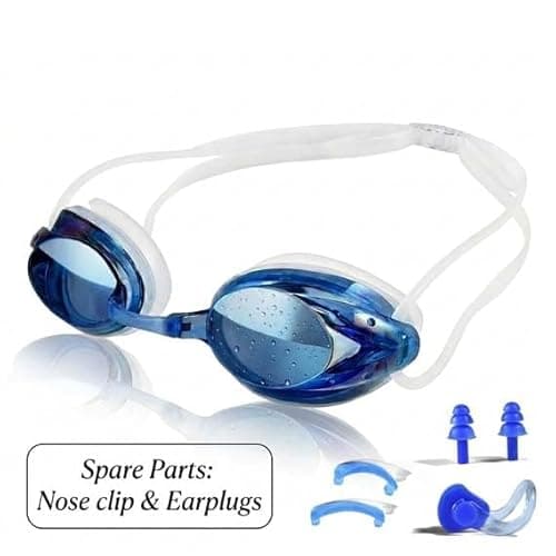 PHELRENA Swimming Goggles, Professional Swim Goggles Anti Fog UV Protection No Leaking for Adult Men Women Kids - Thumbnail 6