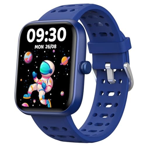 Gydom Smart Watch for Kids, Without/with APP Mode, 1.83" Touchscreen Fitness Tracker Watch, Heart Rate/Sleep Monitor, IP68 Waterproof Pedometer, Puzzle Games for Girls Boys Teens 5-16, 81 Sport Mode
