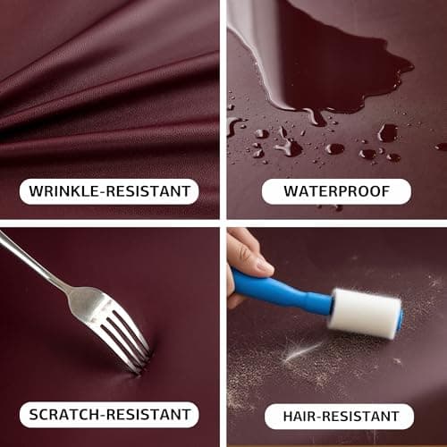 UWWGKK Waterproof Couch Covers, Stretch Couch Covers with Dirt-Resistant for Sectional Sofa,L Shape Sofa(1 Pcs) - Thumbnail 3