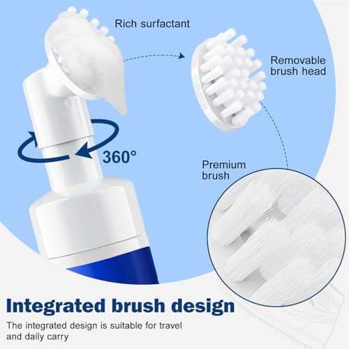 Coklean Water-free Sneaker Cleaner, White Shoe Cleaner Kit 6.76 OZ Foam for Tennis Shoes, Running, Golf, PU, Nubuck, Sole - Thumbnail 2