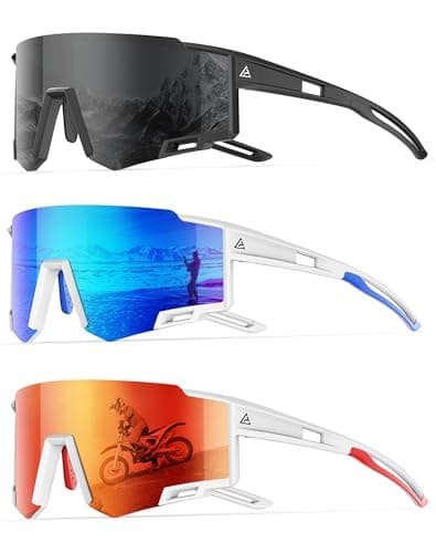 KALIYADI Sports Sunglasses-Men Polarized-Mens-Sunglasses Women: Running Sun Glasses with UV400 for Fishing Cycling - Image 1