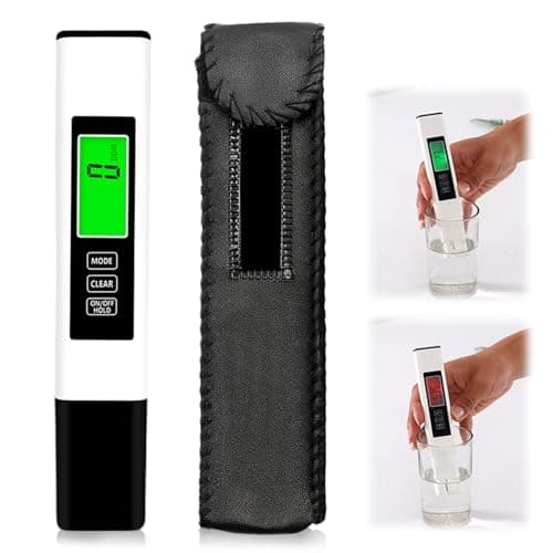 New 4 in 1 Tds Meter Digital Water Tester, 2026 Upgrade Digital Water Quality Tester, Accurate and Reliable TDS EC & Temp(°C,°F) Meter, 0-9999ppm, RO/DI System (White) - Image 1