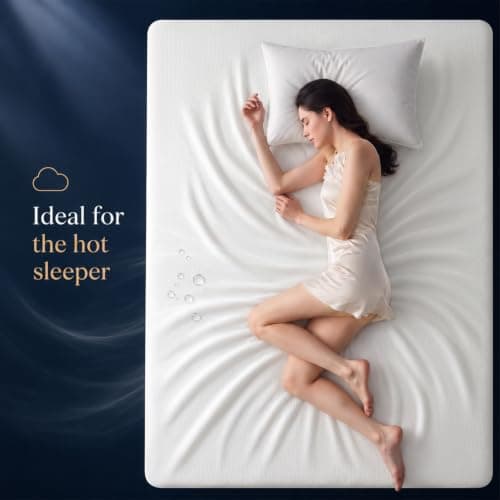 Twin Mattress Protector Tencel Luxury 100% Waterproof Mattress Protector,Silky Soft & Breathable,Cooling Mattress Pad Cover Fitted 18" Deep Pocket Noiseless,39"x75" - Thumbnail 5