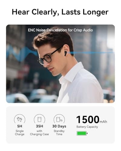 WOOASK A9 Translation Earbuds No App Needed, 144 Languages AI Translator Real-Time with ChatGPT, 4G SIM Card Slot for Calls/Hotspot, Online/Offline/Photo Translation for Global Business Travel - Thumbnail 6