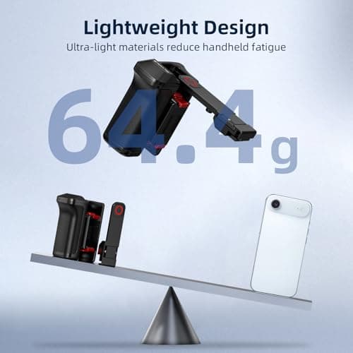 Grip Kit for DJI OSMO Action 5 Pro (for Original Cage), Handle Holder Expansion Mount DSLR Style with Shutter Button for DJI Osmo Action 5 Pro 4 3 Camera Accessories - Thumbnail 5