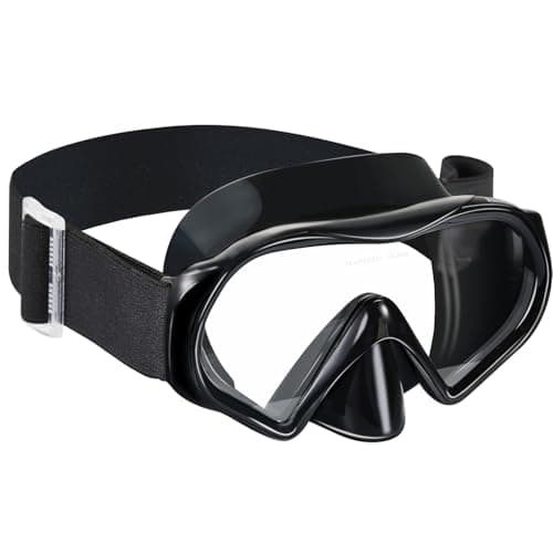 Aegend Diving Mask for Adult Youth, Anti-Fog Anti-UV Wide View Snorkel Mask for Scuba Diving Swimming Snorkeling - Image 1