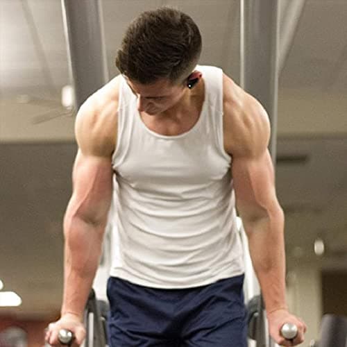 COOFANDY Men's Tank Top Cotton Moisture Wicking Muscle Shirt White Summer Sleeveless Shirts Gym Workout Tank - Thumbnail 2