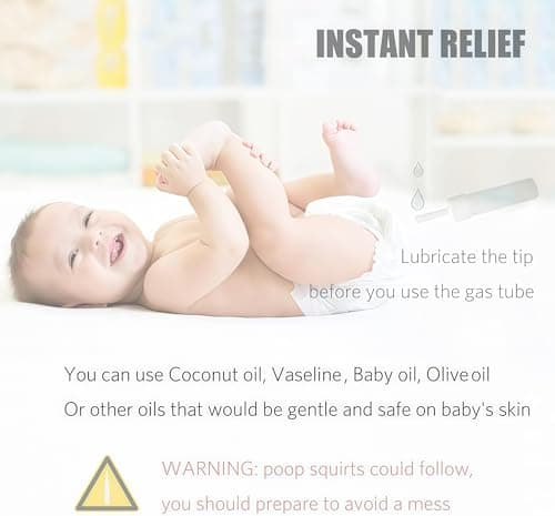 JAPARA Gas and Colic Reliever for Babies, Natural Solution for Baby Colic and Gas Relief, 100% Safe & Effective Instant Constipation Relief for Gassy Babies (20 Count) - Thumbnail 6