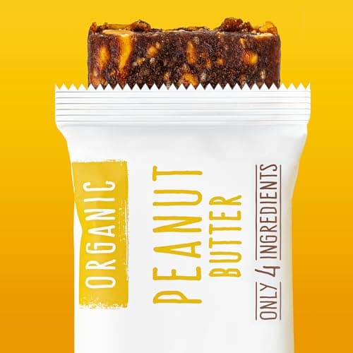 JONESBAR Organic Plant Based Protein Bars | Peanut Butter | Fruit & Nut Bar, Kosher, Gluten Free, Breakfast Bars, School Snacks, Vegan Snack & Healthy Snacks for Adults and Kids (12 Bars) - Thumbnail 5