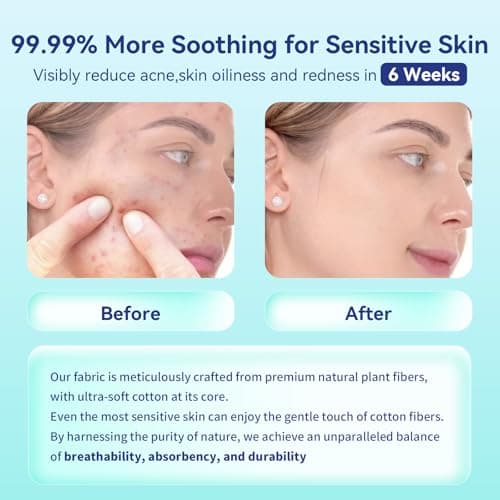 Ditoi Disposable Face Towels XL, Soft Cotton Facial Cleansing Cloths, Dry Face Towelettes for Makeup Removal, Sensitive Skin & Daily Skin Care,10"×12",150 Count (3 Pack) - Thumbnail 4