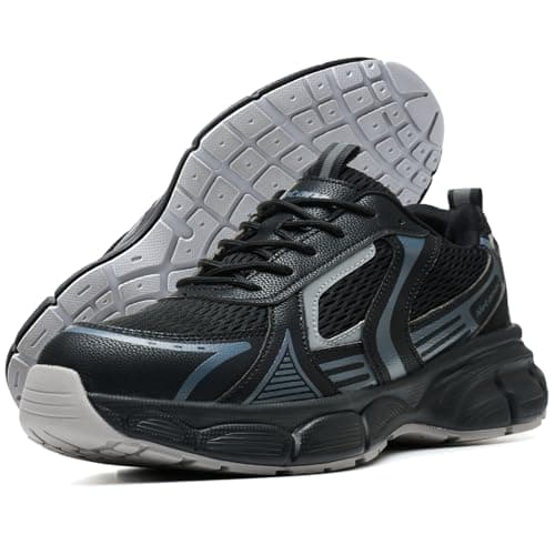 Netanac Breathable Steel Toe Work Shoes Men Women,Industrial Safety Sneaker - Image 1