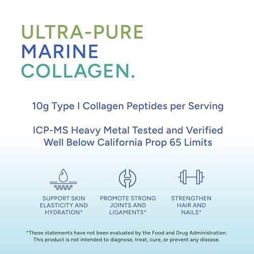 Rational Nutrition Hydrolyzed Marine Collagen Peptides - Made with Nippi Peptide® from Japan, 10g Type I Collagen Per Serving, Supports Skin, Hair, Joint, and Bone Health, Lab Tested - 15 Stick Packs - Thumbnail 5