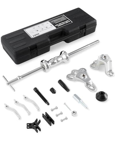 Orion Motor Tech Slide Hammer, 9-Way Internal/External Slide Hammer Puller Set - Pulls Hubs, Rear Wheel Axle Shafts, Bearings, Bushings, Seals, Retainers - Image 1