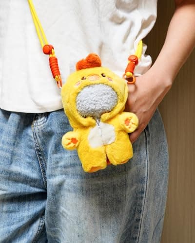 17cm Doll Clothes, 2-Piece Duck Bag Outfit and 49-Inch Adjustable Rope Set - Thumbnail 6