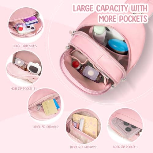 X-KIDS Initial Fanny Pack for Teen Girls Cute Crossbody Bag Sling Purse Personalized Gift for Tween Girl Kids 6-14 Years Old - Thumbnail 4