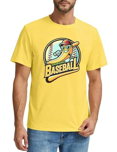 Baseball Shirt Men Game Day Baseball Fan Shirts Casual Ballgame Tshirt Baseball Team Graphic Short Sleeve Tee Tops - Image 1