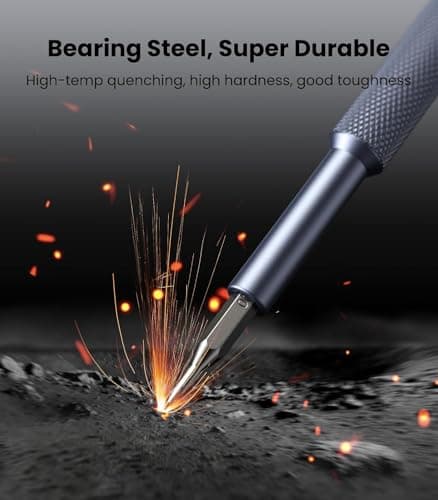 Wesdut 37-in-1 Small Precision Screwdriver Set, Professional Magnetic Mini Repair Tool Kit for Phone, Computer,Watch,Laptop,Macbook,Ring Doorbell,Eyeglass,Electronic, [Bearing Steel] Screw Driver - Thumbnail 2