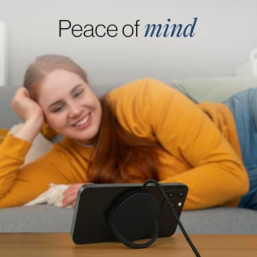 SPOTMINDERS Wireless Charger for iPhone, AirPods, Tracking Card 15W Flat Fast Charging Pad QI Compatible with Samsung, Android, Apple - Magsafe, Non-Slip Surface, Advanced Cooling - No AC Adapter - Thumbnail 5