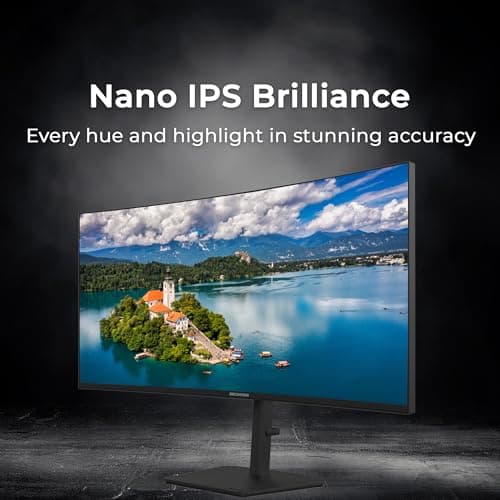 Deco Gear 40 Curved 5K2K Nano IPS Monitor | 5120×2160 UltraWide 21:9 Display, 120 Hz Refresh | 65 W USB-C PD | HDR, Adaptive Sync | Built-in Speakers for Work - Thumbnail 3