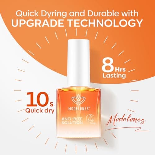 modelones Nail Biting Prevention for Kids Thumb Sucking Deterrent Quick Dry Bitter No Bite Nail Polish for Nail Care Stop Biting Nails 0.41 fl oz - Thumbnail 4