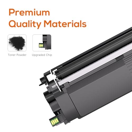 Jeostarky TN229XL Black Toner Replacement for Brother TN229 TN229XL Toner Cartridge Compatible with Brother MFC-L3780CDW MFC-L3720CDW HL-L3280CDW HL-L3220CDW HL-L3300CDW HL-L3295CDW (2 Pack) - Thumbnail 2