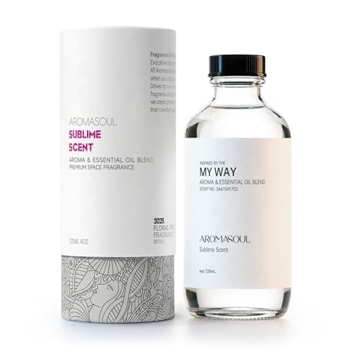 Hotel Diffuser Oil Inspired by My Way Scent - Premium Fragrance Oil for Ultrasonic and Waterless Diffuser - 120 mL, 4 fl oz - Image 1