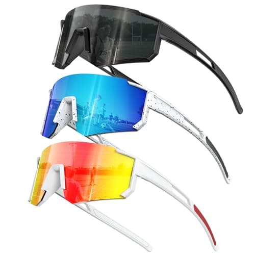 KALIYADI Kids Polarized Sunglasses Youth-Baseball-Sunglasses: Boys Girls Sport Running UV400 Protection Sun Glasses Age 6-14 - Image 1