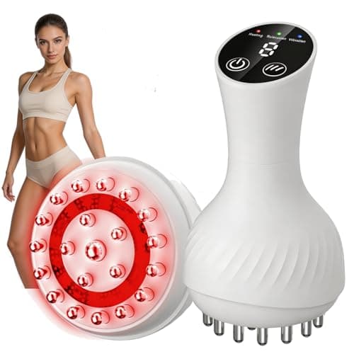 HarrFlow Lymphatic Drainage Massager & Anti Cellulite Massage Tool, Lymphatic Massager,Helps Reduce Stretch Marks & Cellulite，for Belly, Arms & Legs,Body Sculpting Machine with Heat & Vibration - Image 1