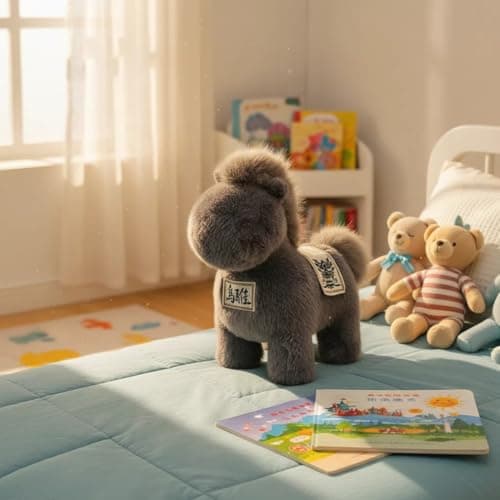 LXYUNKJ 2026 Year of The Horse Stuffed Animals Plush Soft Plushie Toys - Mascot Doll Toys Zodiac Decor, Super Cute Plush Soft Toy for Adults, Kids and Families Gifts (16" Wū Zhuī) - Thumbnail 4