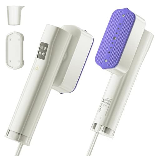 Steamer for Clothes, Handheld and Portable with 15-Second Heat-Up, 2-in-1 Steamer & Iron with Smart Touch Operation and 4 Modes, Suitable for All Fabrics, Ideal for Home & Travel