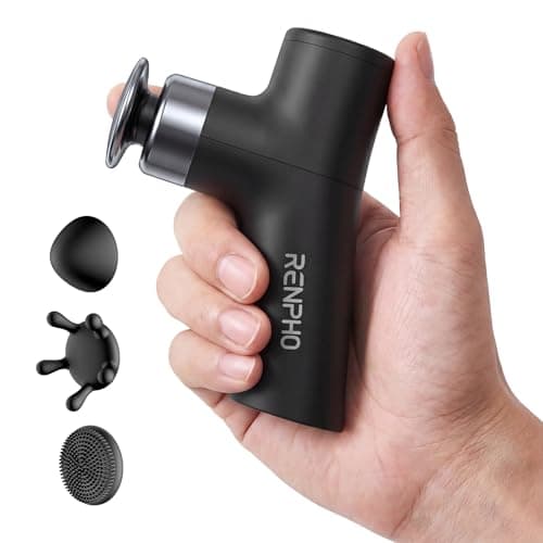 RENPHO Micro One Super Mini Massage Gun for Women, Portable Travel Massager for Muscle Relief, FSA Approved, 4-Speed Percussion Massage Gun for Office, Home & Daily Comfort, HSA - Image 1