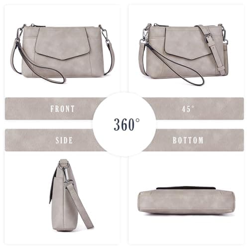 Switrock Small Crossbody Bags for Women, Cell Phone Bag Mini Over Shoulder Handbag Wallet Purse with Card Slots - Thumbnail 6