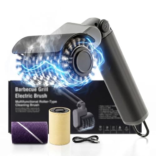 Electric Grill Brush for Effortless Post‑BBQ Cleaning — Designed for Home & Outdoor Grills, Ideal for All Grill Owners, Powerful Motor for Removing Grease & Burnt Residue After Cooking - Image 1