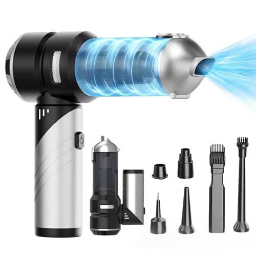 NEVERLAND Handheld Vacuum Cordless Car Vacuum - 15000PA High Power 4-in-1 Portable Foldable Small Detailing Kit, Rechargeable Hand Held Vacuum for Car Home Office - Image 1