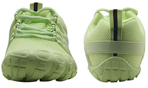 Weweya Women's Barefoot Shoes Cross Training Minimalist Running Zero Drop Boxing Kickboxing Arch Support Outdoor Yoga Hiking Trekking Camping Green US Size 10 - Thumbnail 6