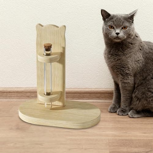Commemorative Whisker Collector Ornaments Transparent Whisker Jar Cat Whisker Storage Box for Cats Kitten, 18x10x20cm - Thumbnail 6