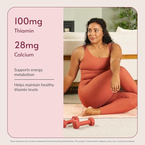 Bariatric Advantage Vitamin B1 Thiamin - 100 mg Thiamin Mononitrate - Easy Digest - Designed for Bariatric Patients - Supports Energy Production* - 90 Count - Thumbnail 5